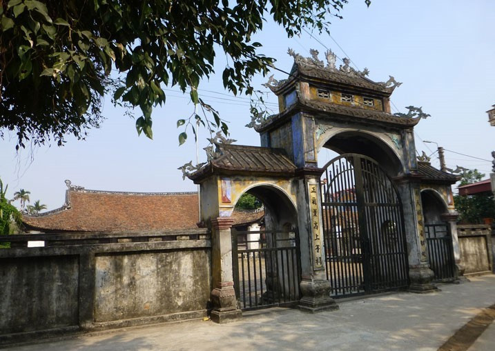 Đình làng Mộ Trạch - quê hương Trạng nguyên Lê Nại và Hoàng giáp Lê Tư.
