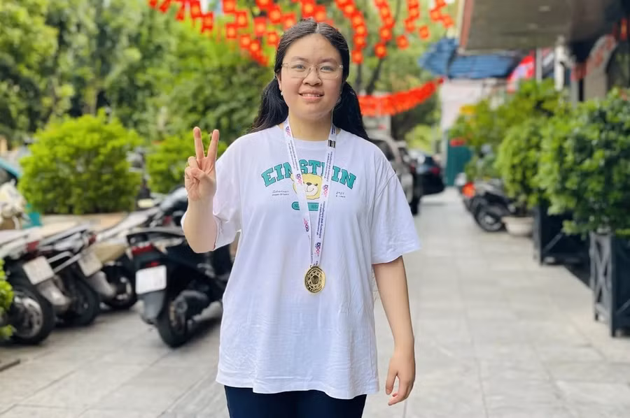 Nguyên Nguyên chia sẻ niềm vui khi đạt Huy chương Vàng Olympic.