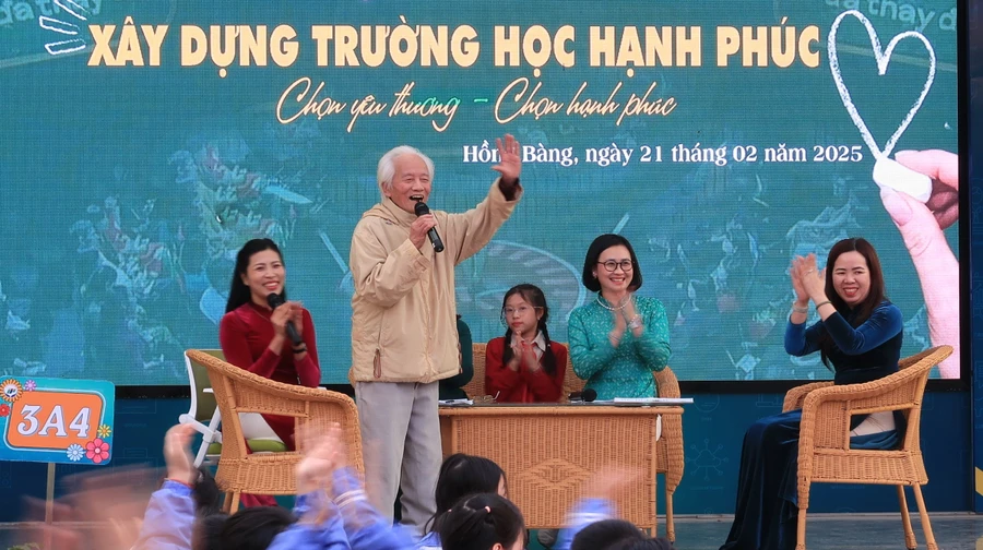 Tọa đàm Trường học hạnh phúc tại quận Hồng Bàng.