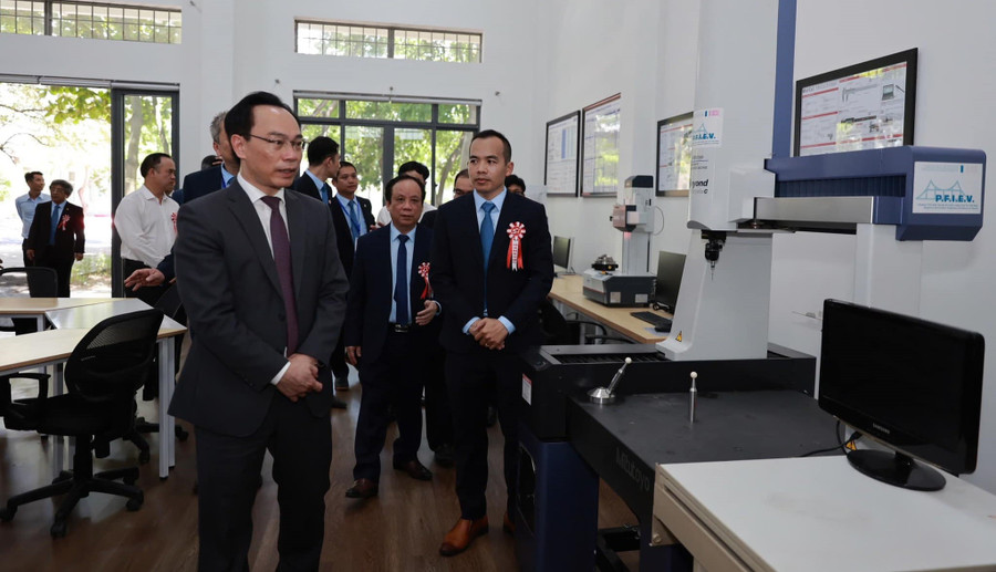 Phòng Thí nghiệm trọng điểm quốc gia “Cơ điện tử và Ứng dụng” tại Trường Đại học Bách khoa, Đại học Đà Nẵng. Ảnh: NTCC