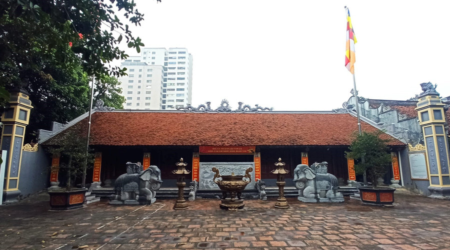 Đền Đồng Nhân – nơi Đào Vũ Thường ứng khẩu làm bài ngâm đối đáp với sứ thần nhà Thanh. Ảnh: Trần Siêu tu-nguoi-thay-que-mua-den-thanh-quan-tan-hien-1.jpg