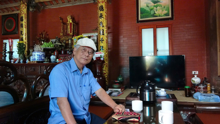 Nhà giáo, nhà thơ Nguyễn Như Hạo. Ảnh: NVCC.