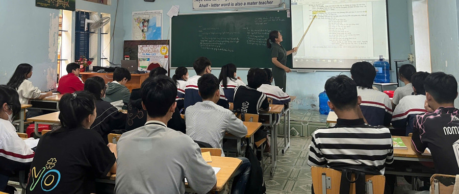Giờ học tại Trường THPT huyện Điện Biên (Điện Biên). Ảnh: NTCC them-lua-chon-cho-nguoi-hoc-2-5997.jpg
