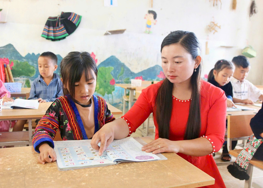 Giáo viên công tác tại trường vùng cao tỉnh Lai Châu. Ảnh: Hà Thuận am-long-doi-ngu-nha-giao-3.jpg