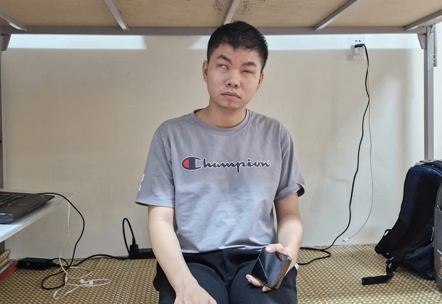 Nam sinh Võ Thành Nhân.