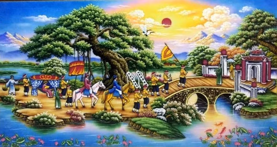 Nguyễn Kỳ là vị Trạng nguyên duy nhất tổ chức vinh quy bái tổ tại nhà chùa. Ảnh minh họa: ITN