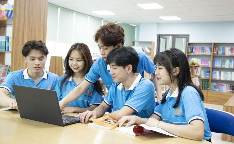 Sinh viên Trường Đại học Thành Đô. Ảnh: NTCC