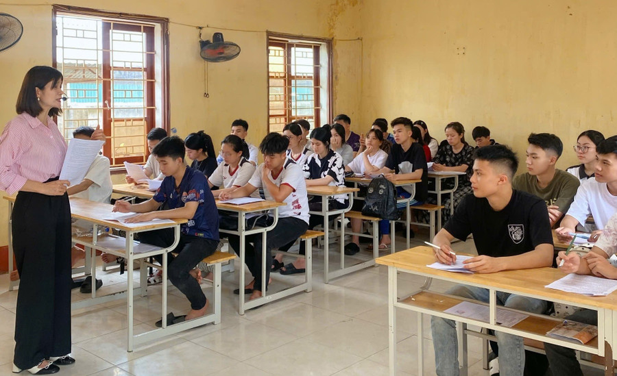 Temps de cours au lycée Lam Kinh, Thanh Hoa. Photo de : NTCC cu-hich-doi-moi-day-va-hoc-7560.jpg