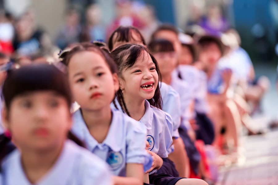 Học sinh Trường Tiểu học Nguyễn Tất Thành (Nam Định, Ninh Bình) trong ngày khai giảng năm học 2024 - 2025. ky-nang-giao-tiep-bi-bo-quen-2.jpg