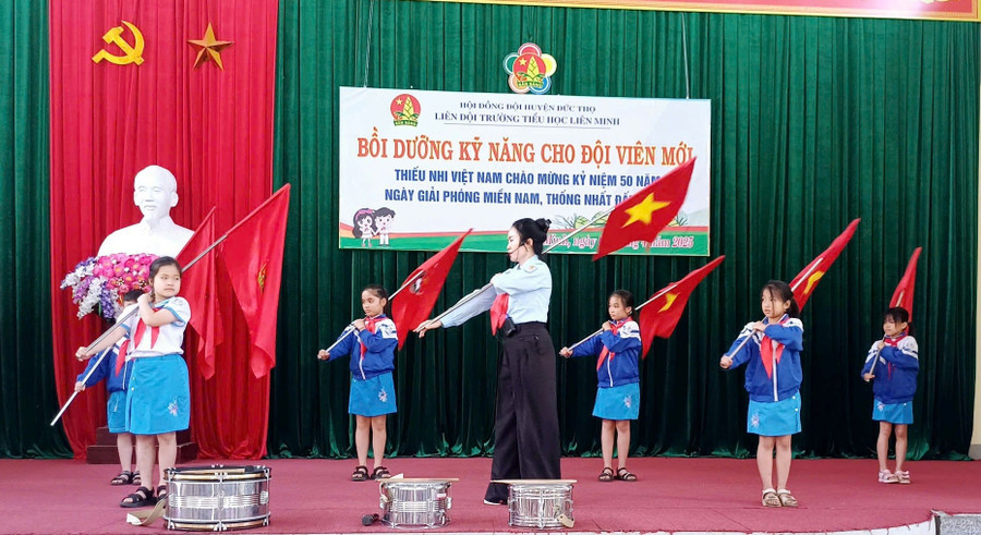 Một số hoạt động Đội tại Trường Tiểu học Liên Minh.
