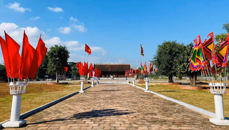 Đền thờ Hoằng Quốc công Đào Duy Từ tại thị xã Nghi Sơn, Thanh Hóa. Ảnh: ITN.