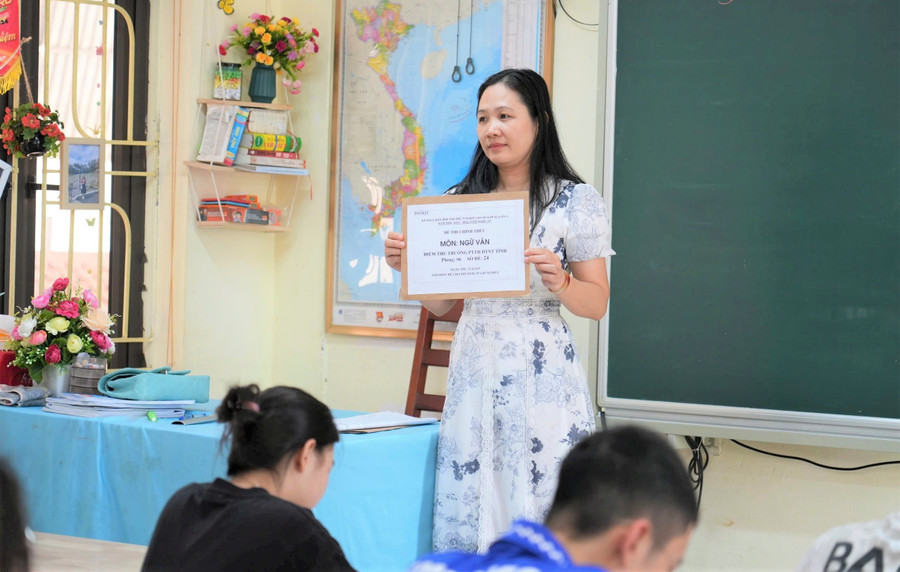 Nghệ An sẽ tập huấn kỹ lưỡng công tác coi thi tốt nghiệp cho giám thị. Ảnh: Hồ Lài chuan-bi-tu-som-tu-xa-1.jpg