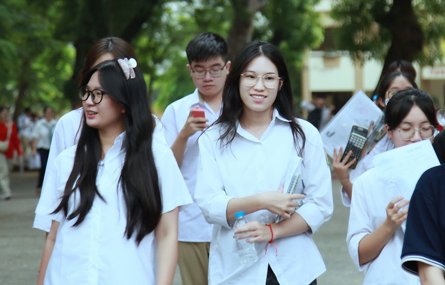 Học sinh Hà Nội tham dự Kỳ thi tốt nghiệp THPT năm 2025.