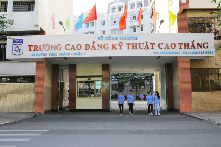 Trường Cao đẳng Kỹ thuật Cao Thắng (TP Hồ Chí Minh), trước năm 1975 có tên Trường Trung học Kỹ thuật Cao Thắng. Ảnh: Cao Thang tu-mo-hinh-cu-den-co-hoi-moi-3.jpg