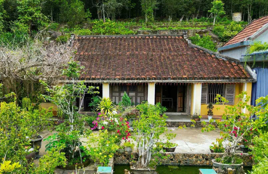 Ngôi nhà cổ gần 200 tuổi của một gia đình ở tỉnh Quảng Nam cũ (nay là TP Đà Nẵng).