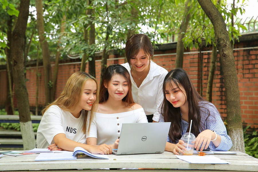 Sinh viên Trường Đại học Thăng Long. Ảnh: NTCC phat-trien-nhan-luc-cong-nghe-cao-1.jpg