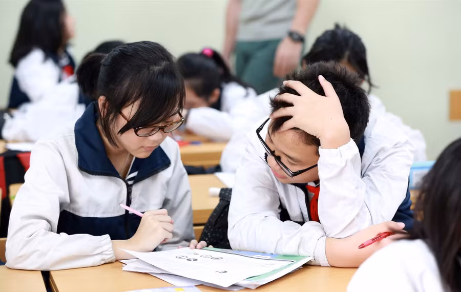 Năm 2025 là năm đầu tiên Kỳ thi tốt nghiệp THPT sẽ được tổ chức theo Chương trình GDPT 2018. Ảnh minh họa: INT