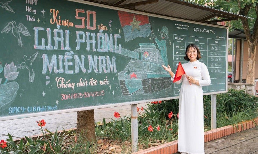 Cô giáo Nguyễn Thị Bích Hường.