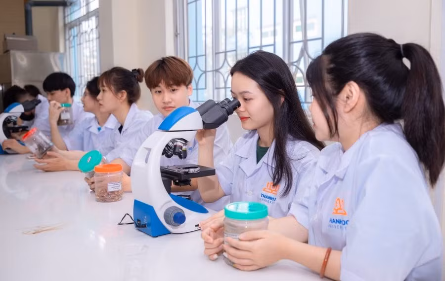 Sinh viên Trường Đại học Thành Đô. Ảnh: NTCC