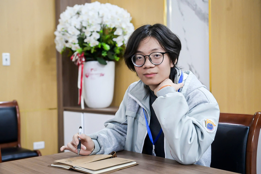 Đoàn Thái Minh - thủ khoa kỳ thi chọn học sinh giỏi quốc gia năm học 2025 - 2026.