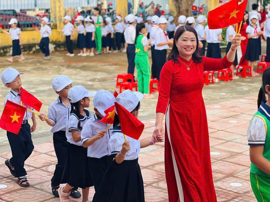 Cô, trò Trường Tiểu học Trần Hưng Đạo (Đắk Lắk) bước vào năm học mới. 10-nhiem-vu-mo-duong-cho-dot-pha-4.jpg