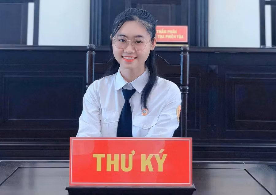 Chị Phạm Thị Hương Giang (Thư ký viên, Toà án nhân dân TP Hải Phòng). Ảnh: NVCC