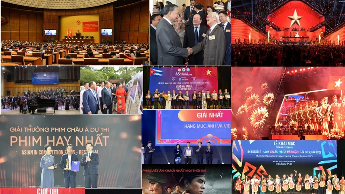 Năm 2025, các sự kiện văn học nghệ thuật diễn ra vô cùng sôi động.