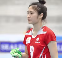 Phong cách nữ tính gây thương nhớ của Hoa khôi bóng chuyền Trần Việt Hương 