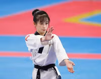 Chiêm ngưỡng vóc dáng tuyệt mỹ của 'hot girl’ Taekwondo Châu Tuyết Vân