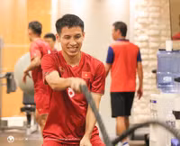 Tuyển Việt Nam lao vào tập luyện sau trận thắng Philippines