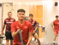 Tuyển Việt Nam lao vào tập luyện sau trận thắng Philippines