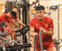 Tuyển Việt Nam lao vào tập luyện sau trận thắng Philippines