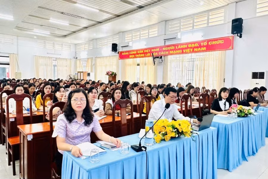 An Giang tập huấn nâng cao chuyên môn cho CBQL và GV mầm non.