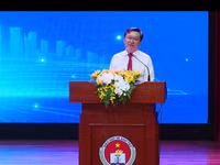Ông Nguyễn Bảo Quốc phát biểu tại hội nghị.