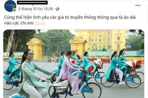 Nhiều người bày tỏ sự ủng hộ với việc chị em phụ nữ sẽ mặc áo dài vào thứ Hai và thứ Sáu hàng tuần (Ảnh: Facebook)