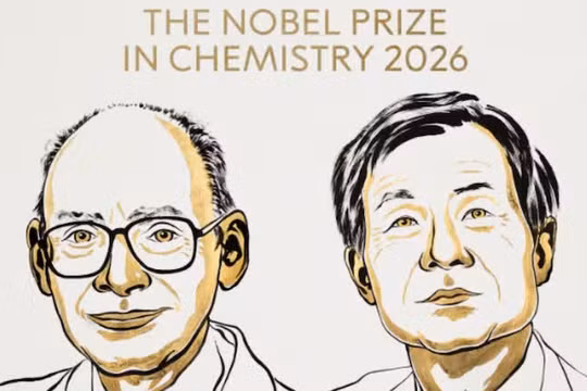 Giải Nobel Hóa học 2026 vinh danh 2 nhà khoa học Pháp và Nhật Bản