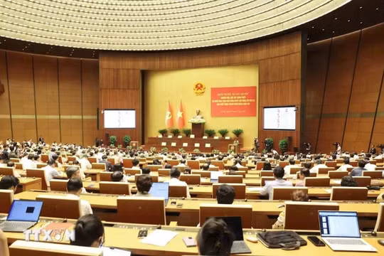 Hội nghị toàn quốc quán triệt, triển khai thực hiện Nghị quyết Trung ương 3 diễn ra 29/7 vừa qua. (Ảnh: Phương Hoa/TTXVN)