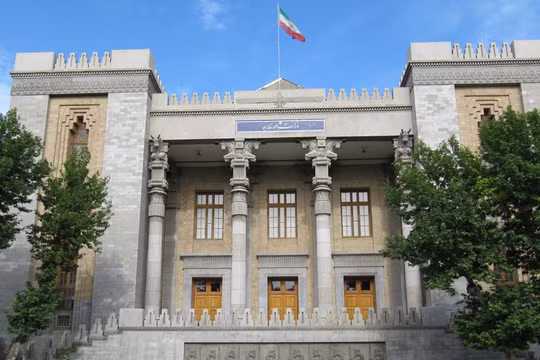  Tòa nhà Bộ Ngoại giao Iran ở thủ đô Tehran.