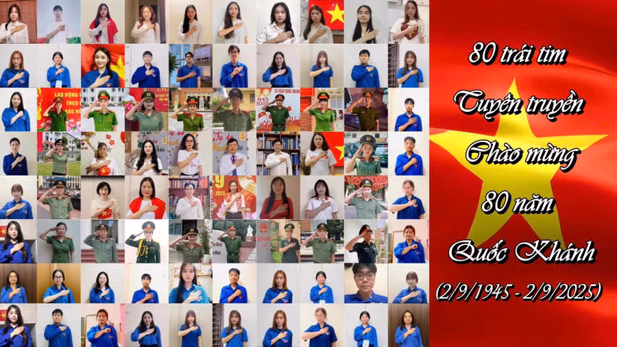 Thầy và trò khoa Tuyên truyền hoà ca chào mừng Quốc khánh 2/9