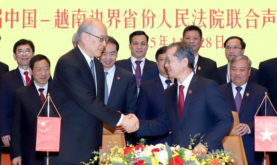 Hội nghị Tòa án nhân dân các tỉnh biên giới Việt Nam - Trung Quốc: Thắt chặt hợp tác tư pháp, giữ vững an ninh biên giới
