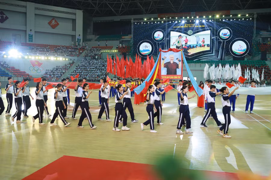 Các địa phương đã tổ chức thành công Hội khỏe Phù Đổng cấp tỉnh năm 2024. Ảnh: Đình Tuệ.