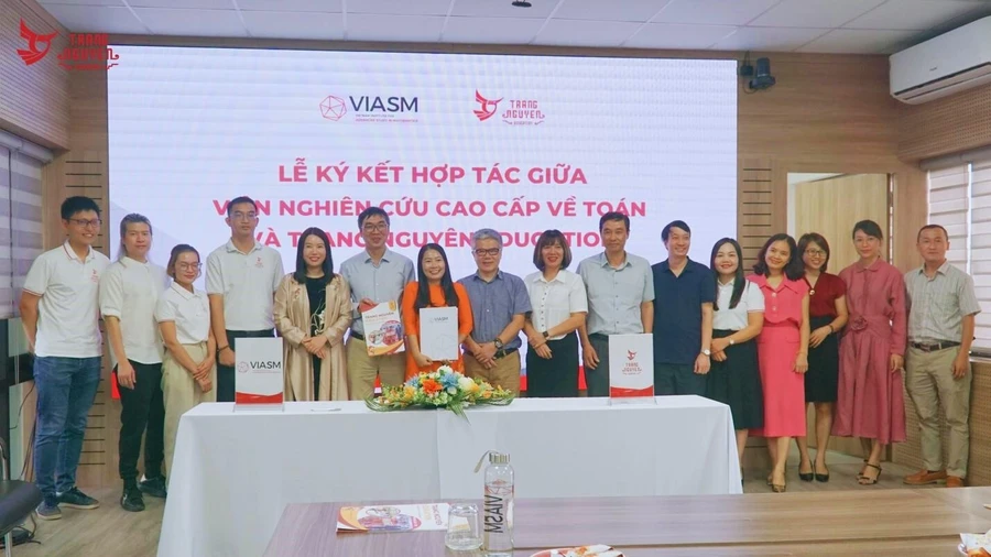 Viện Nghiên cứu cao cấp về Toán vừa ký kết hợp tác với Trạng Nguyên Education.