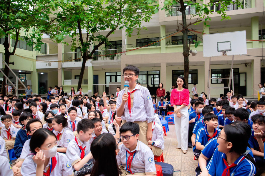 Việc ổn định nền nếp học tập cho học sinh ngay từ những tuần học đầu tiên của năm học mới đóng vai trò quan trọng. 