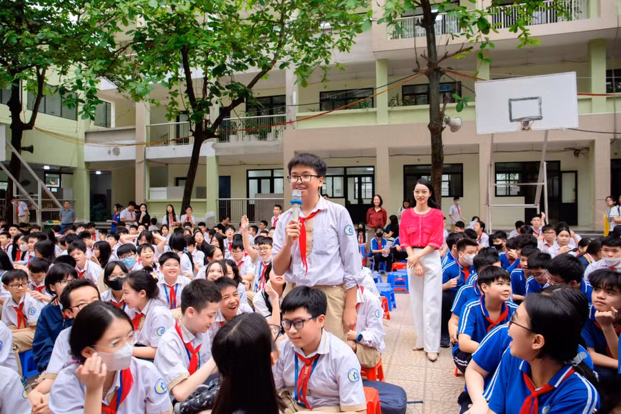 Việc ổn định nền nếp học tập cho học sinh ngay từ những tuần học đầu tiên của năm học mới đóng vai trò quan trọng. 