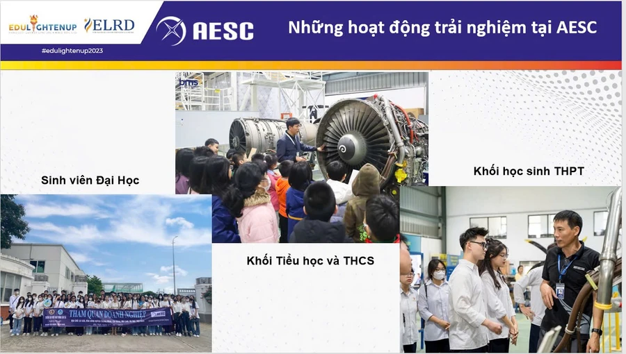 Những hoạt động trải nghiệm tại Công ty AESC thời gian qua.