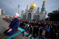 Chùm ảnh hàng tỷ người Hồi giáo mừng Lễ Hiến sinh 