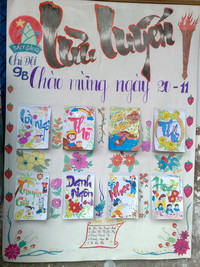 Ngày 20/11: Những mẫu báo tường cực đẹp và độc đáo ảnh 5