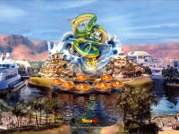 Chùm ảnh công viên giải trí Viên ngọc rồng đầu tiên trên thế giới