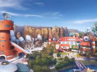 Chùm ảnh công viên giải trí Viên ngọc rồng đầu tiên trên thế giới