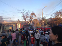 Kon Tum: Cháy trụ sở Phòng Giáo dục & Đào tạo huyện Kon Rẫy ảnh 2 Kon Tum: Cháy trụ sở Phòng Giáo dục & Đào tạo huyện Kon Rẫy ảnh 2